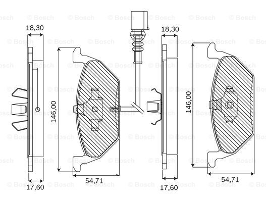 BOSCH F 03B 050 025 Brake...