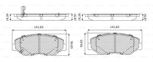 BOSCH F 03B 050 081 Brake...