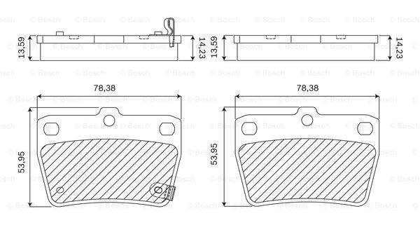 BOSCH F 03B 050 125 Brake...