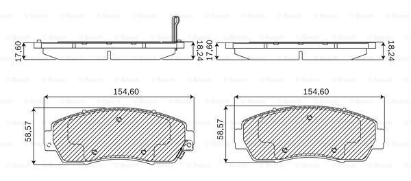 BOSCH F 03B 050 136 Brake...