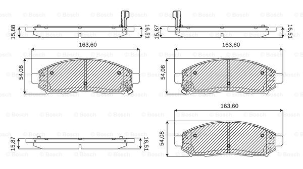 BOSCH F 03B 050 138 Brake...