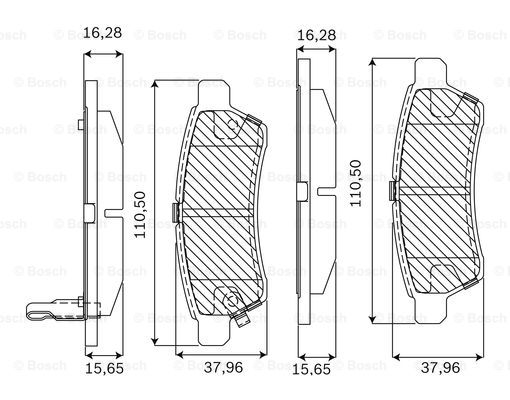 BOSCH F 03B 050 139 Brake...