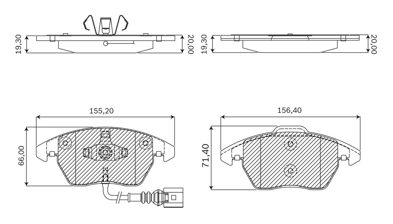 BOSCH F 03B 050 143 Brake...