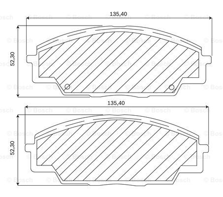 BOSCH F 03B 050 211 Brake...