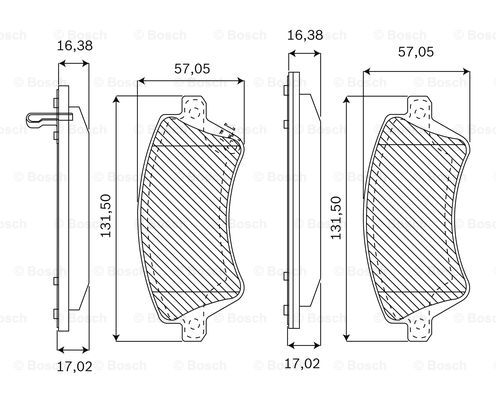 BOSCH F 03B 050 229 Brake...