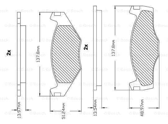 BOSCH F 03B 150 000 Brake...