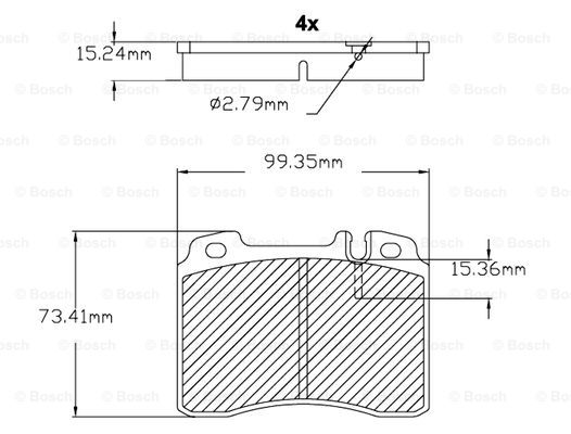 BOSCH F 03B 150 022 Brake...