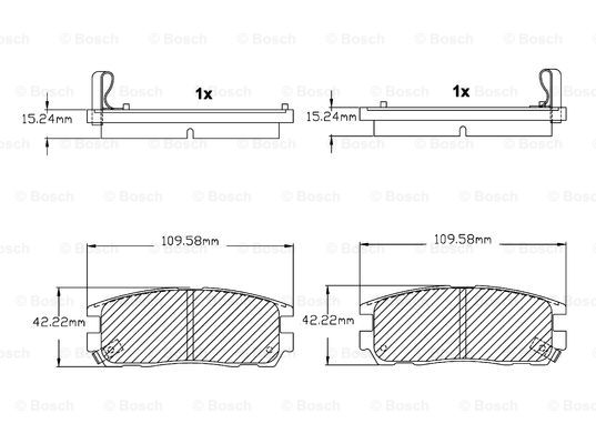 BOSCH F 03B 150 027 Brake...