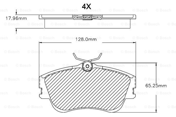 BOSCH F 03B 150 081 Brake...