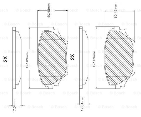 BOSCH F 03B 150 084 Brake...