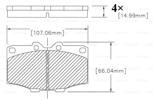 BOSCH F 03B 150 207 Brake...