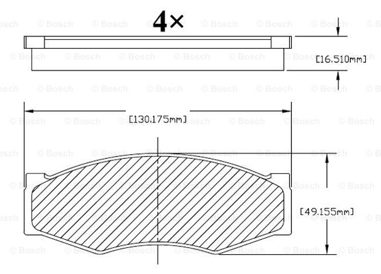 BOSCH F 03B 150 213 Brake...