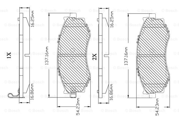 BOSCH F 03B 150 233 Brake...