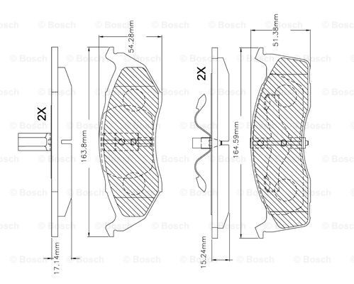 BOSCH F 03B 150 250 Brake...