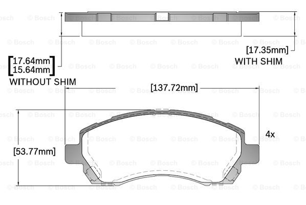 BOSCH F 03B 150 274 Brake...