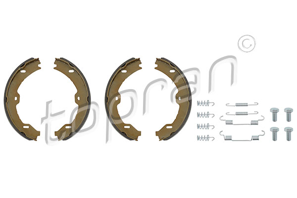 Brake Shoe Set, parking brake