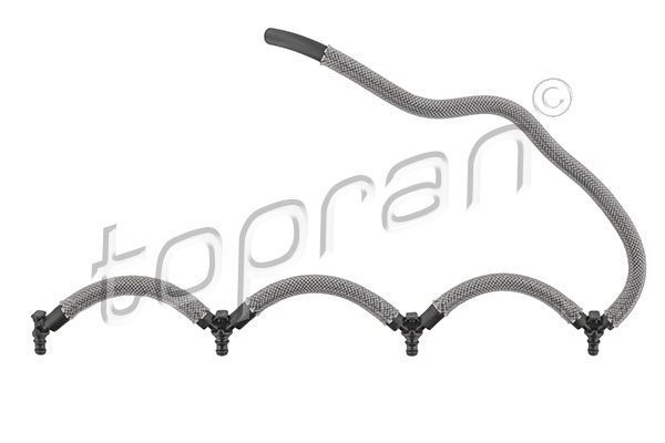 TOPRAN 724 072 Flessibile, Carburante perso-Flessibile, Carburante perso-Ricambi Euro