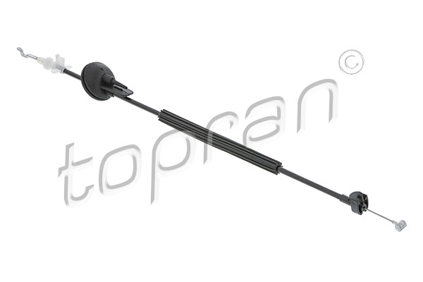 TOPRAN 118 391 Cable Pull, door release Front inner for SEAT