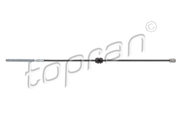 TOPRAN 207 377 Cable Pull, parking brake