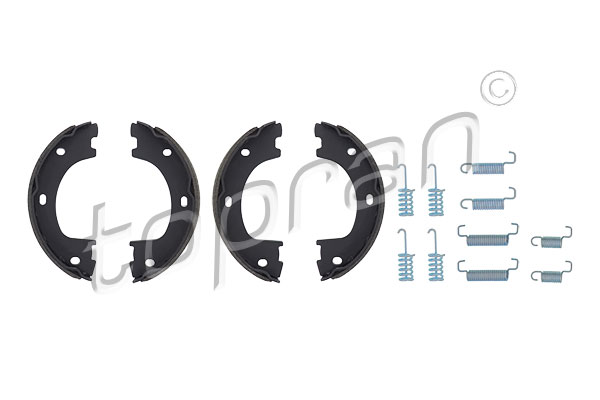 TOPRAN 113 013 Bremsbackensatz, Feststellbremse
