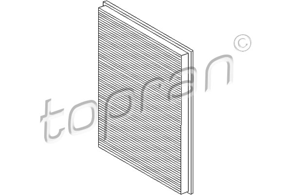 TOPRAN 108 408 Filter, Innenraumluft