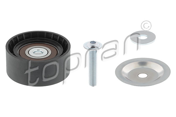 Deflection/Guide Pulley, V-ribbed belt