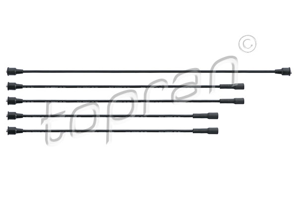 TOPRAN 202 504 Zündleitungssatz
