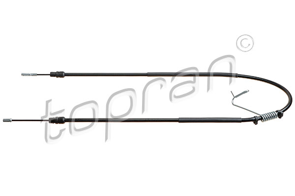 TOPRAN 304 661 Seilzug, Feststellbremse