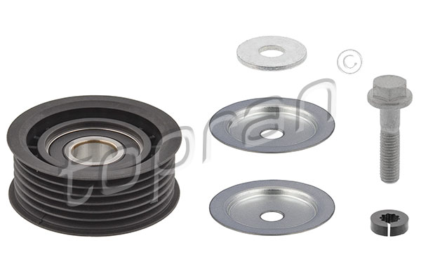 TOPRAN 408 815 Umlenk-/Führungsrolle, Keilrippenriemen