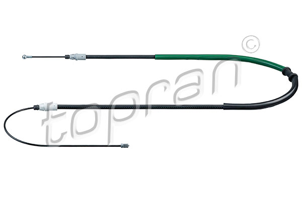 TOPRAN 701 494 Seilzug, Feststellbremse