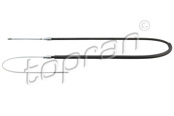 TOPRAN 102 833 Cable Pull, parking brake