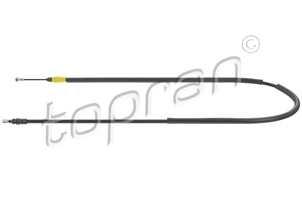 TOPRAN 207 387 Seilzug, Feststellbremse