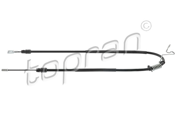 TOPRAN 304 668 Seilzug, Feststellbremse