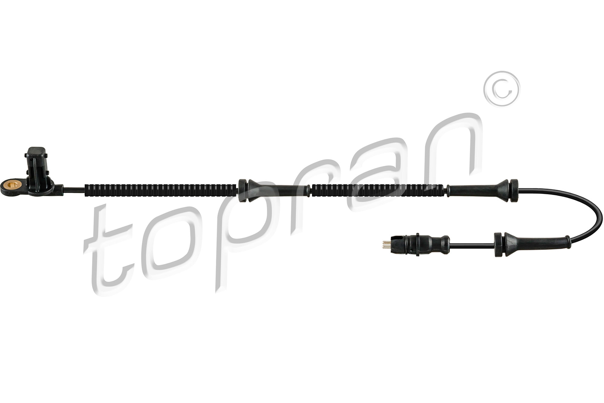 TOPRAN 208 208 Sensor, wheel speed Front Axle Left Front Axle Right for OPEL RENAULT VAUXHALL