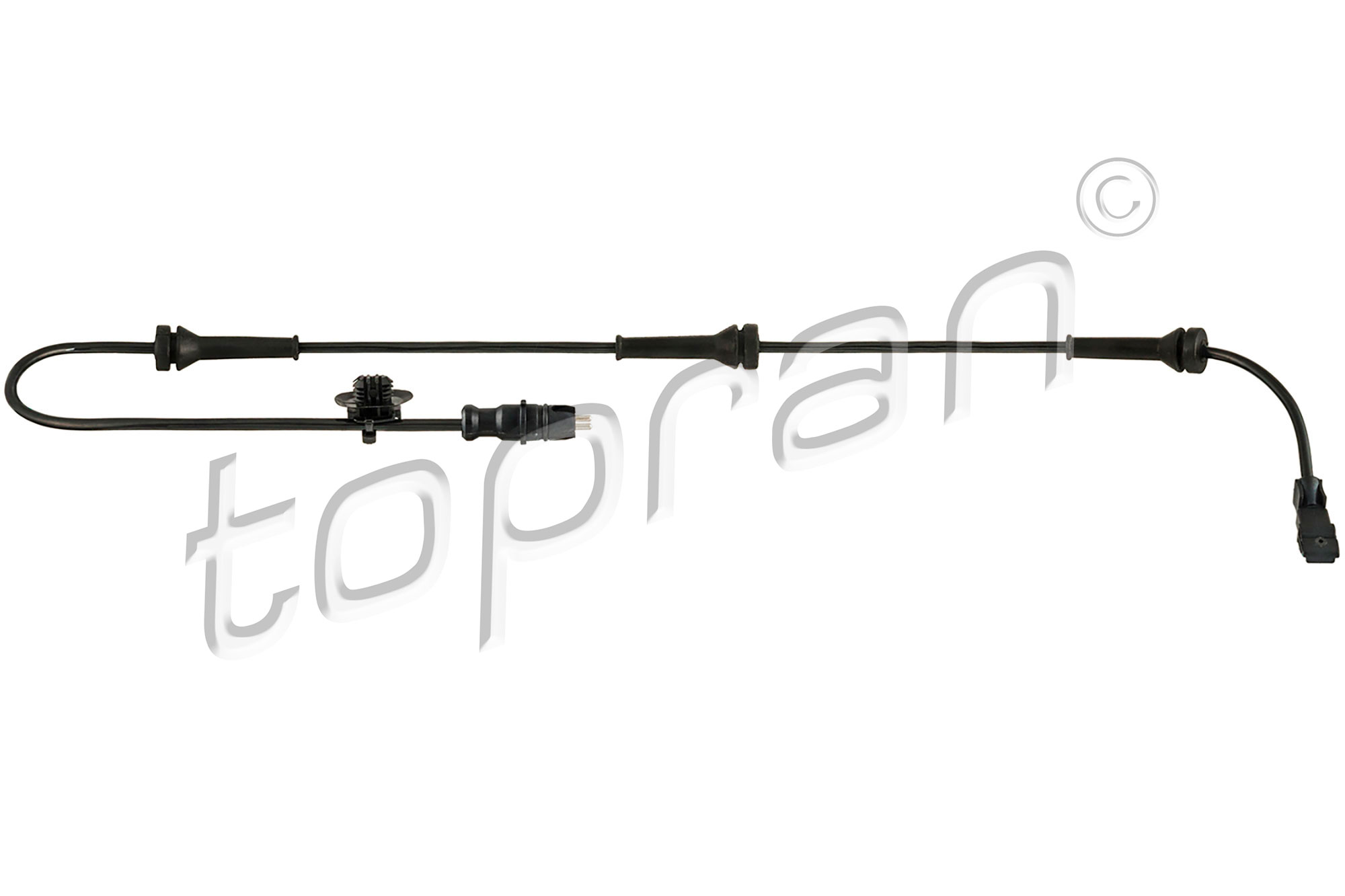 TOPRAN 700 972 Sensor, wheel speed Front Axle Left Front Axle Right for RENAULT