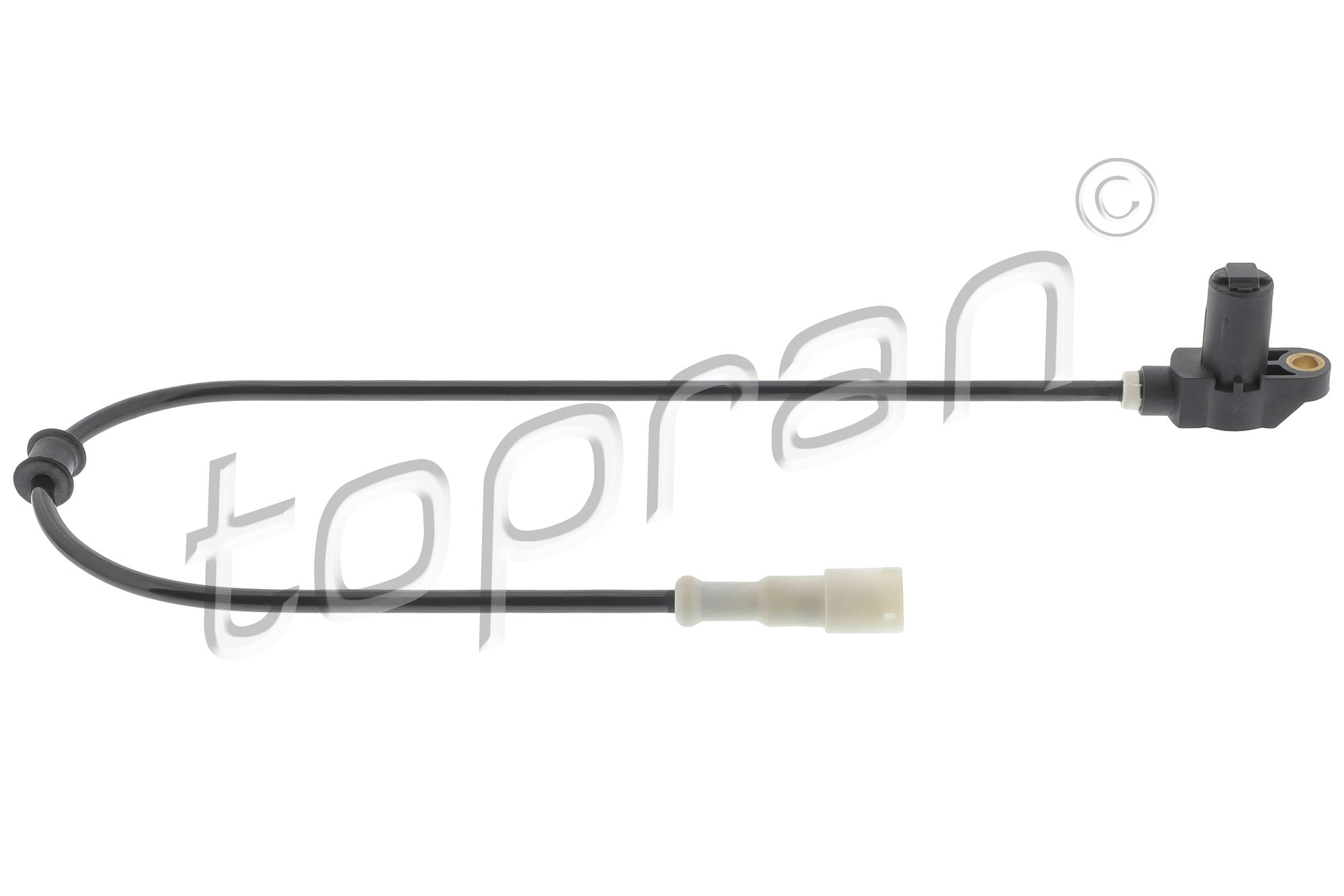 TOPRAN 207 449 Sensor, wheel speed Front Axle Left Front Axle Right for OPEL VAUXHALL