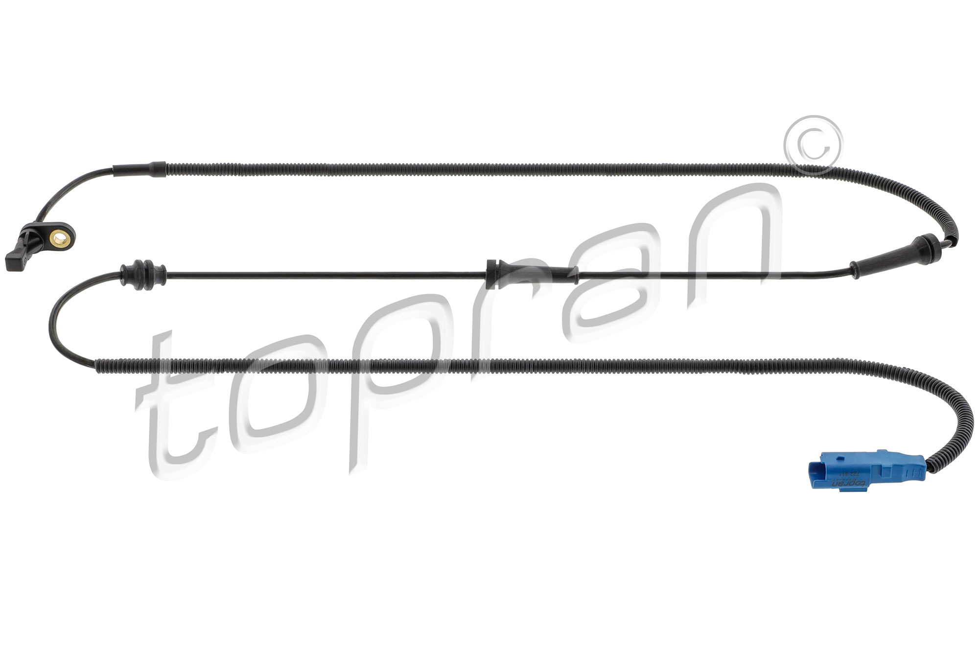TOPRAN 722 811 Sensor, wheel speed Rear Axle Left Rear Axle Right for CITROËN