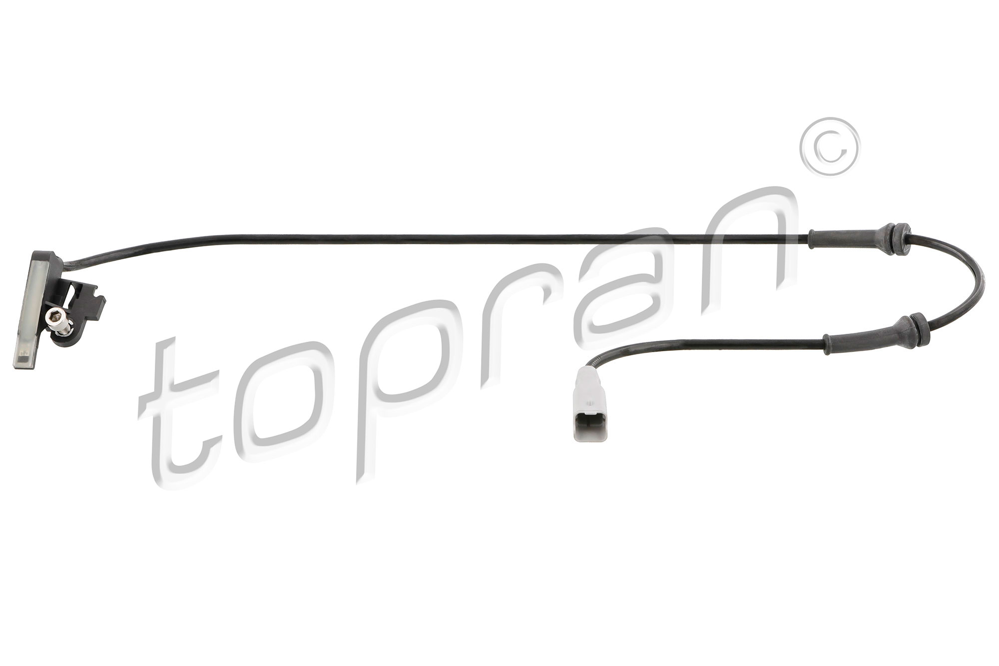 TOPRAN 722 296 Sensor, wheel speed Rear Axle Left Rear Axle Right for PEUGEOT