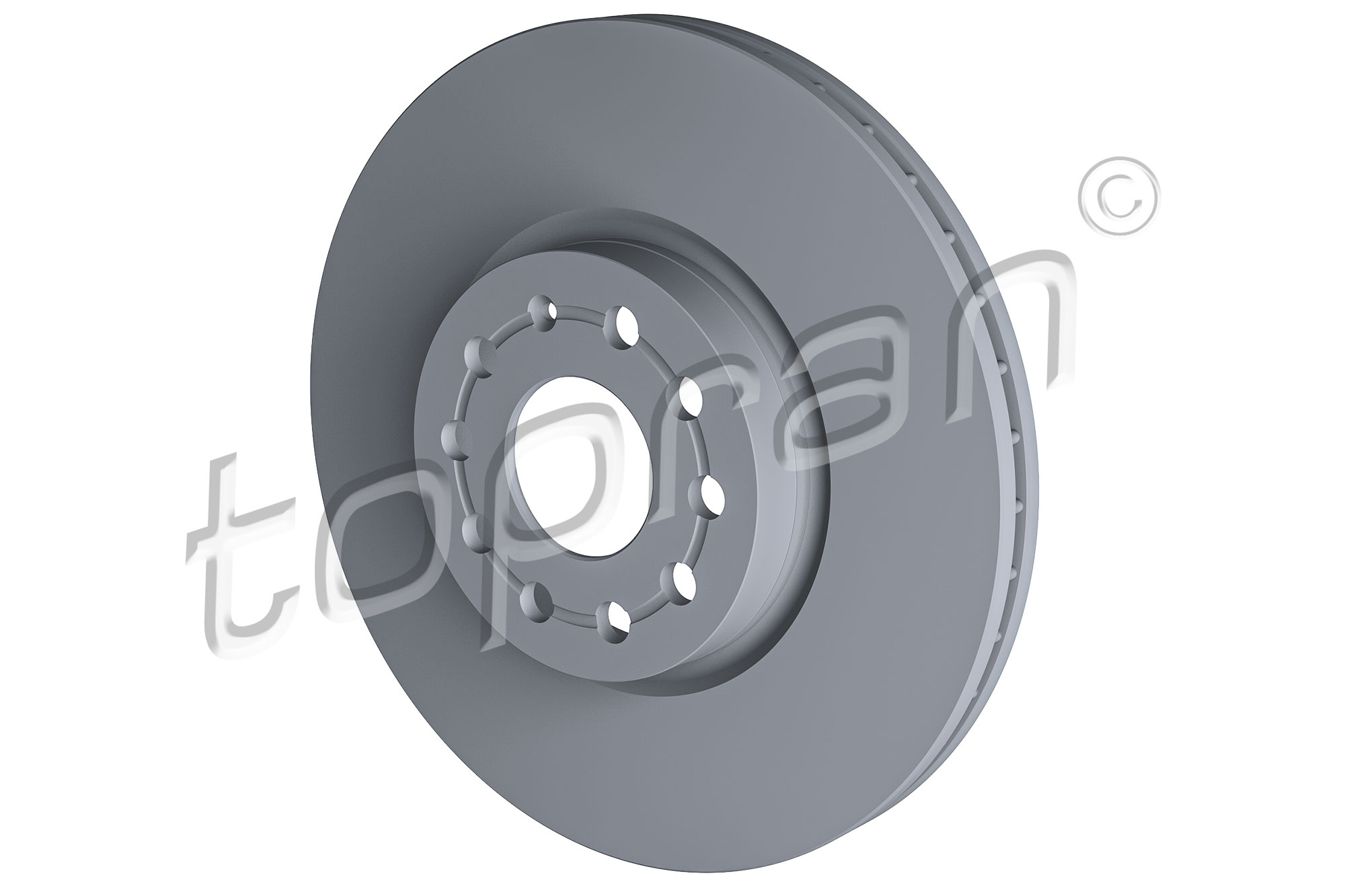 TOPRAN 110 073 COATED Bremsscheibe