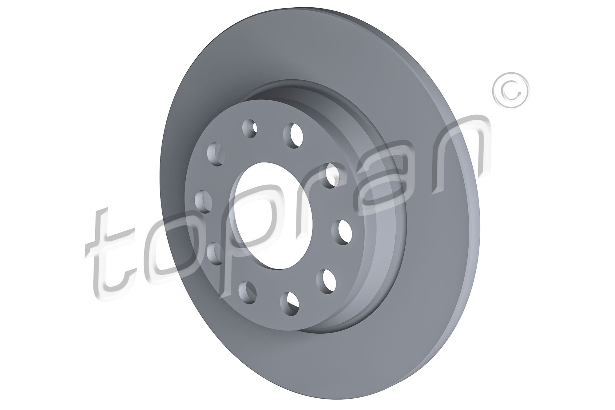 TOPRAN 109 527 COATED Brake...