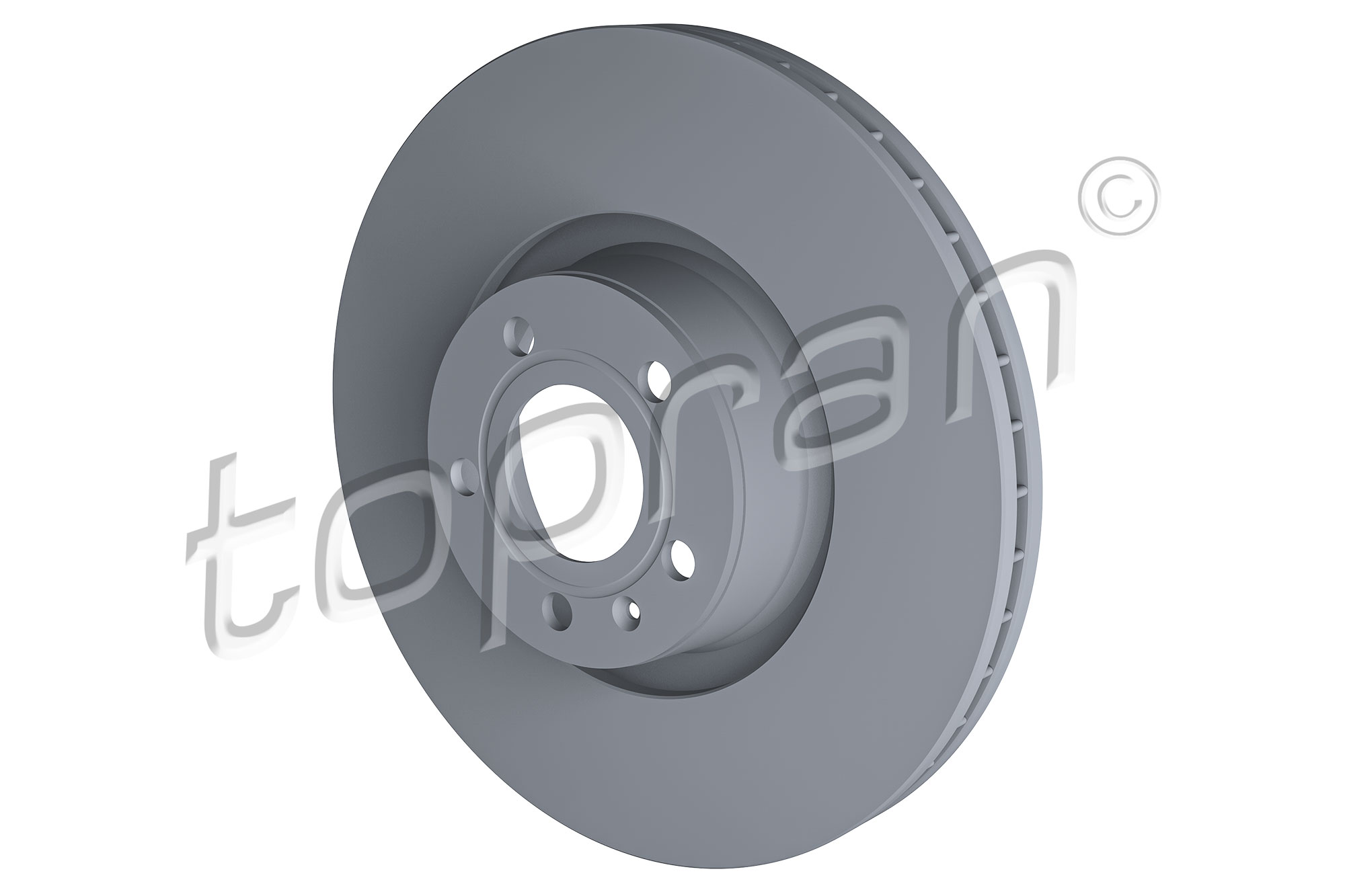 TOPRAN 110 309 COATED Bremsscheibe