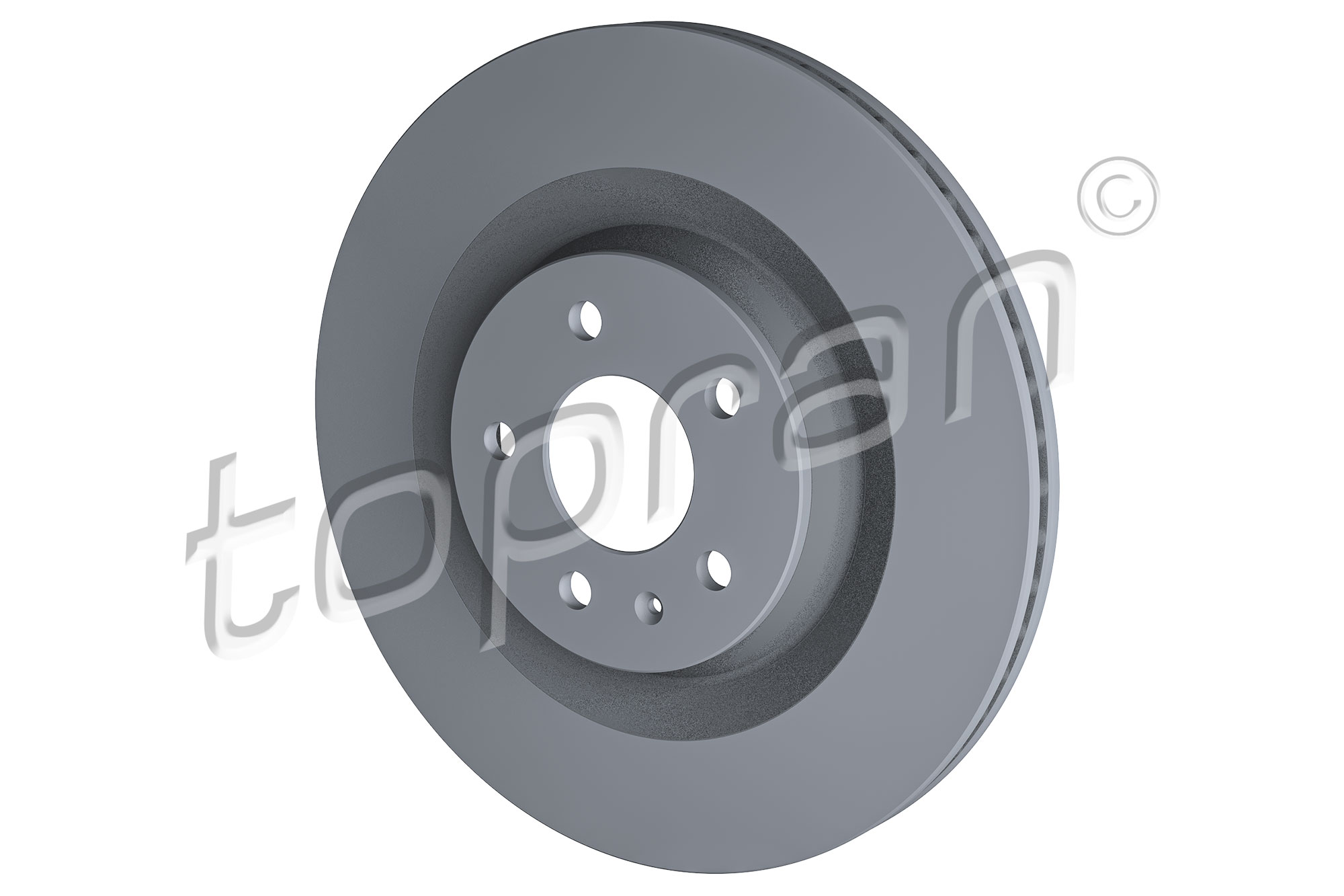 TOPRAN 113 012 COATED Bremsscheibe