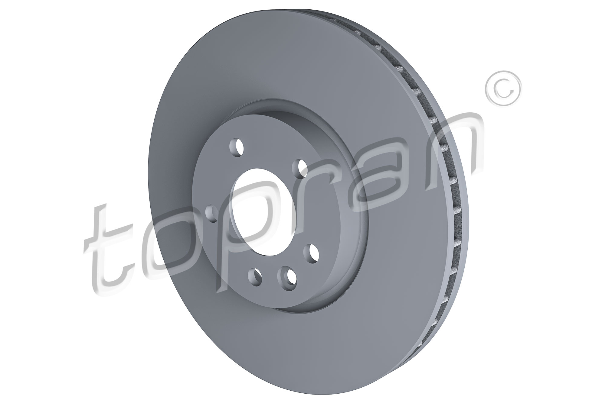 TOPRAN 114 025 COATED Bremsscheibe