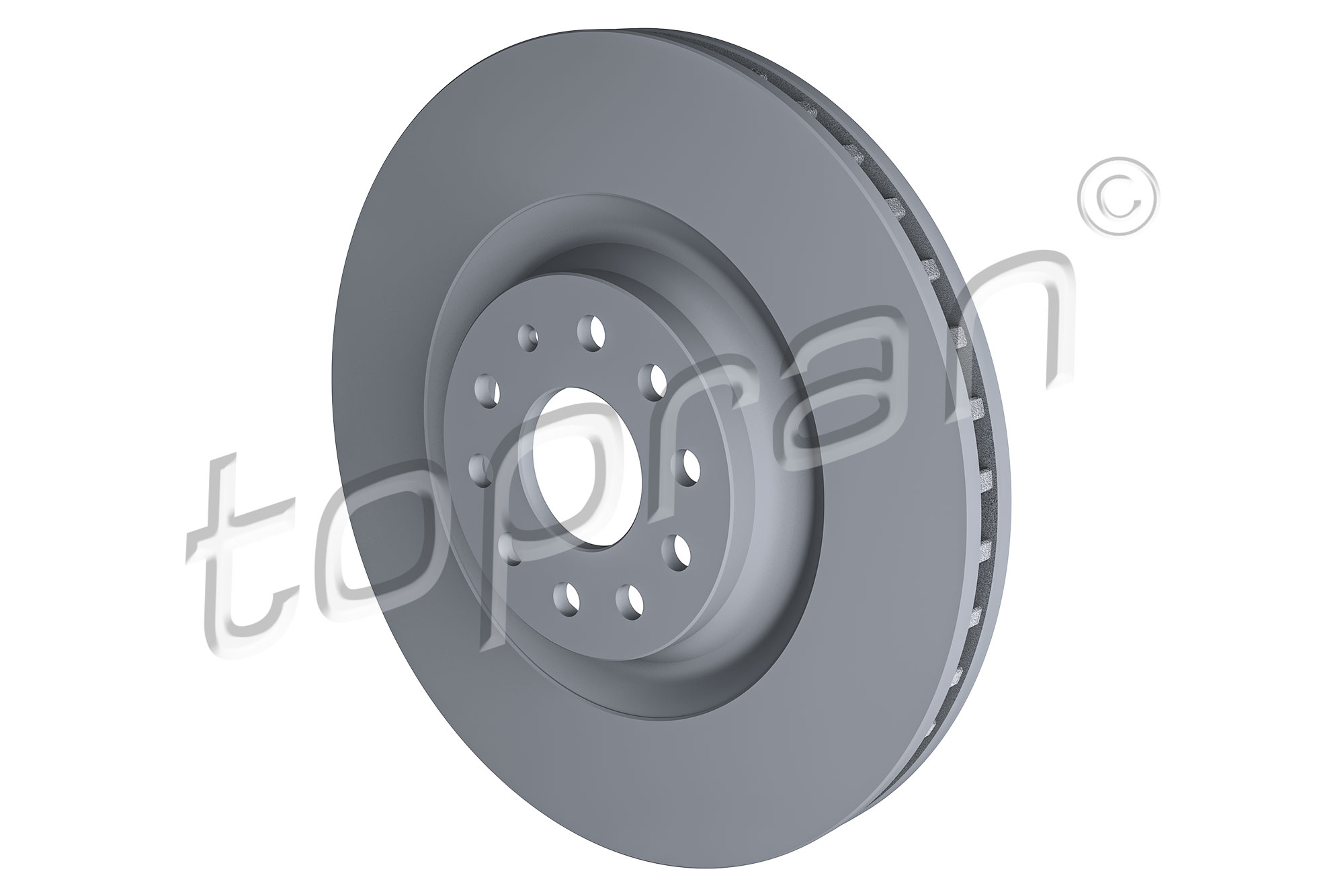 TOPRAN 114 839 COATED Bremsscheibe