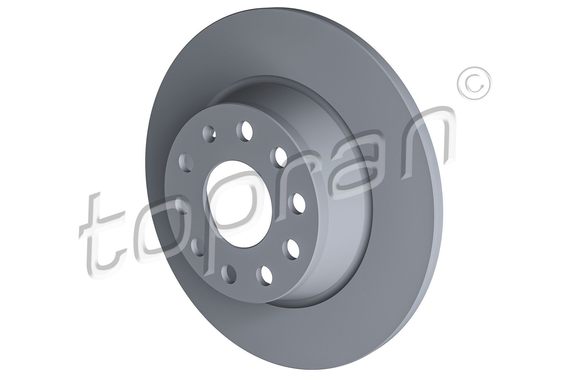 TOPRAN 115 893 COATED Bremsscheibe