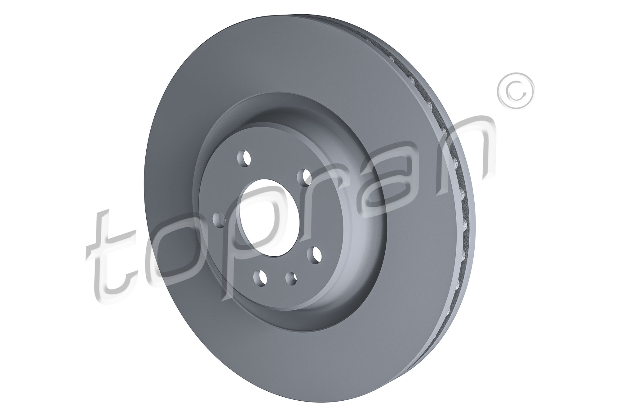 TOPRAN 116 389 COATED Bremsscheibe