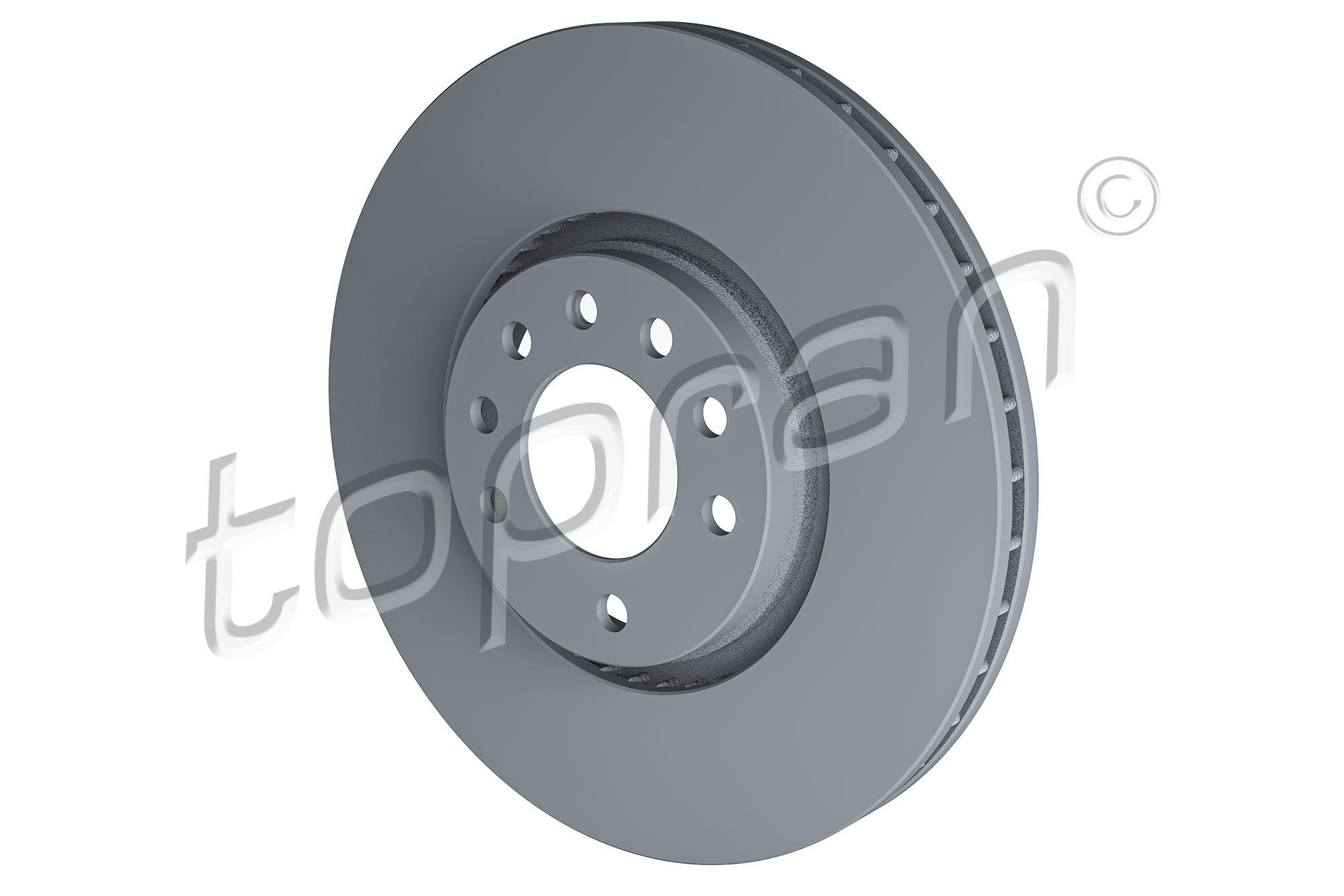 TOPRAN 206 966 COATED Bremsscheibe