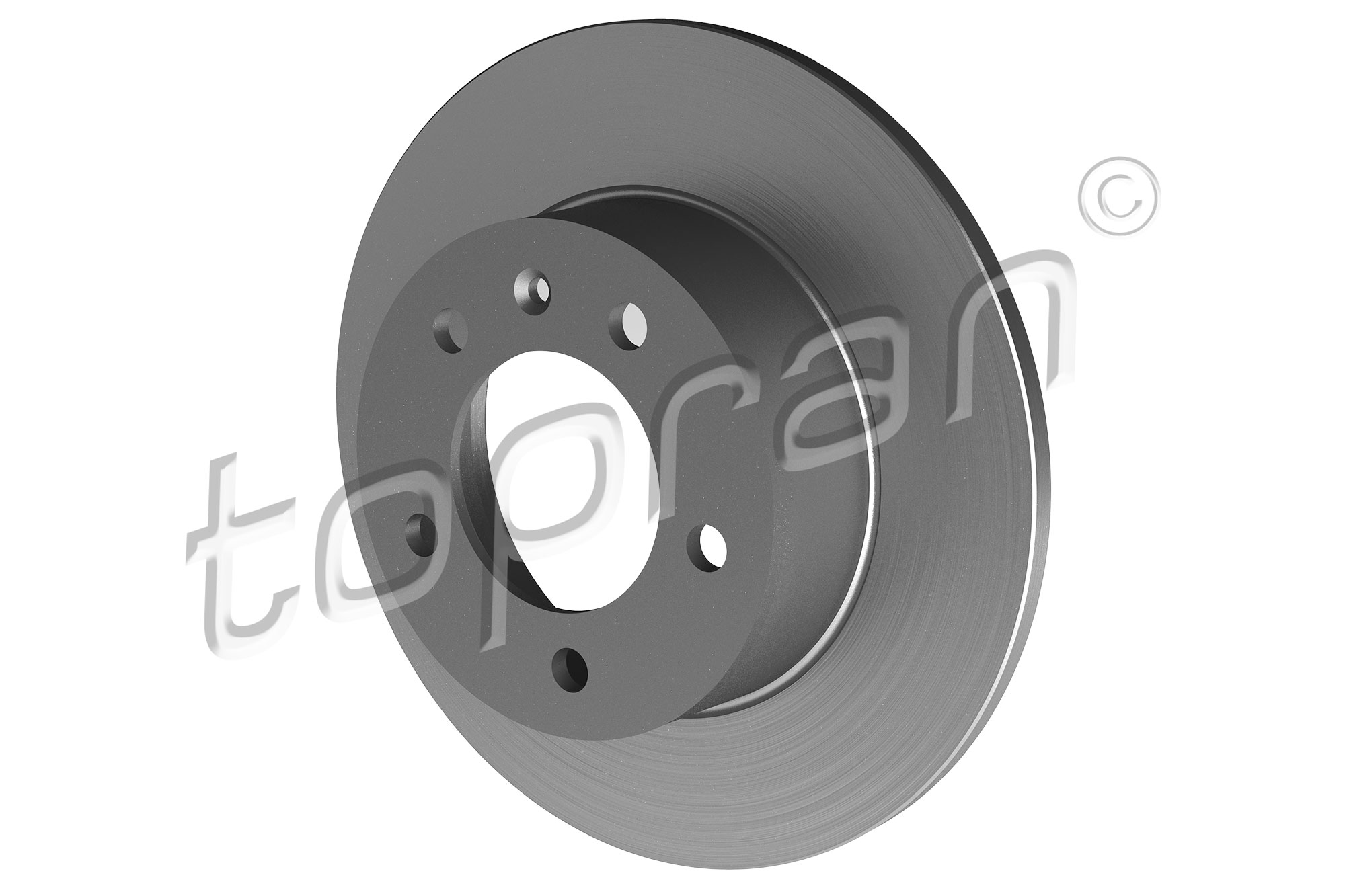 TOPRAN 207 071 Bremsscheibe