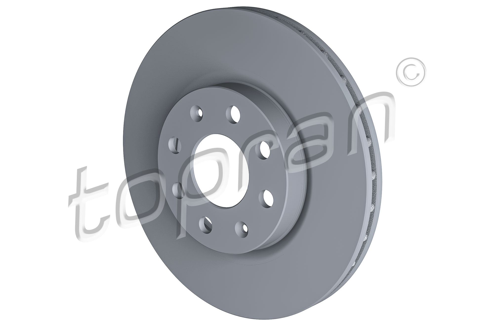 TOPRAN 207 602 COATED Bremsscheibe