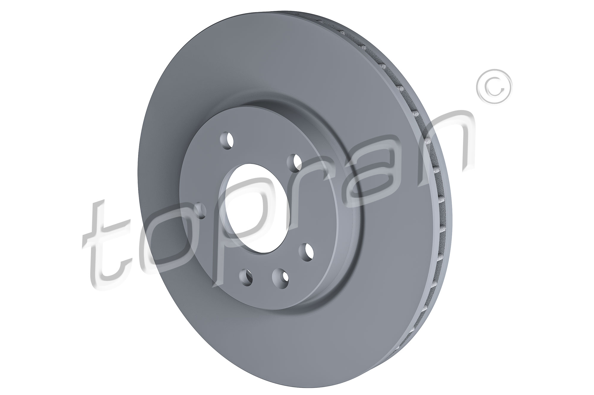 TOPRAN 207 982 COATED Bremsscheibe